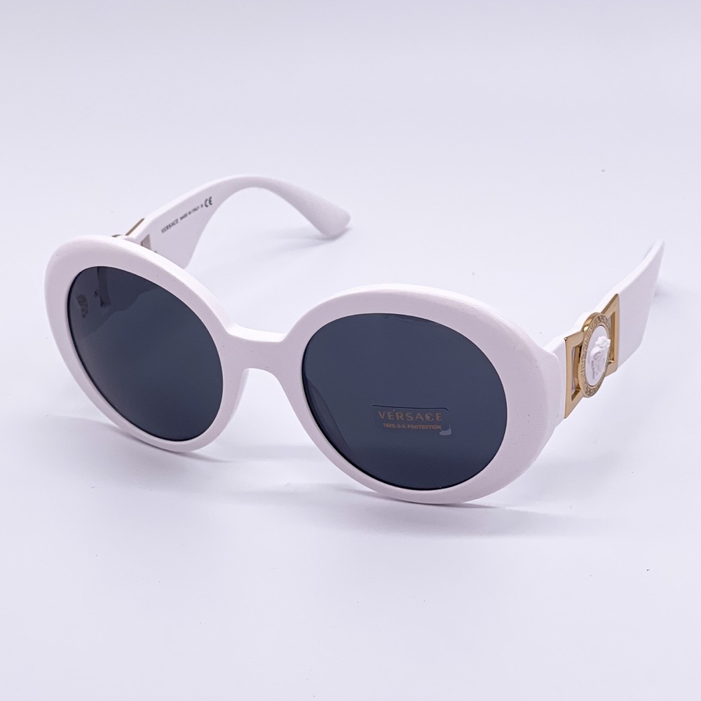 NEW VERSACE WOMEN’S SUNGLASSES NEW VERSACE WHITE WOMEN’S EYEWEAR VERSACE - Picture 1 of 11
